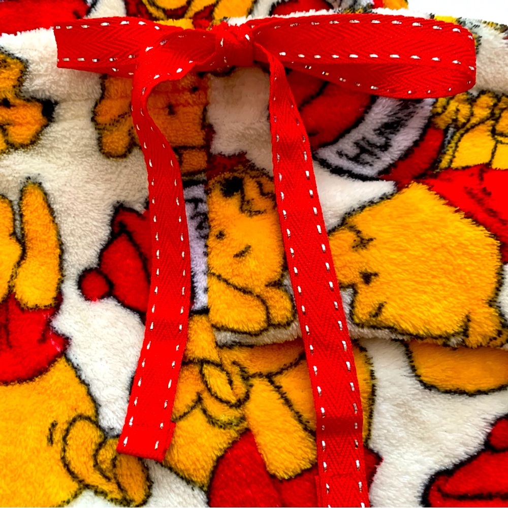 DISNEY Winnie The Pooh Fleece Lounge Pants XL Youth - Picture 4 of 8